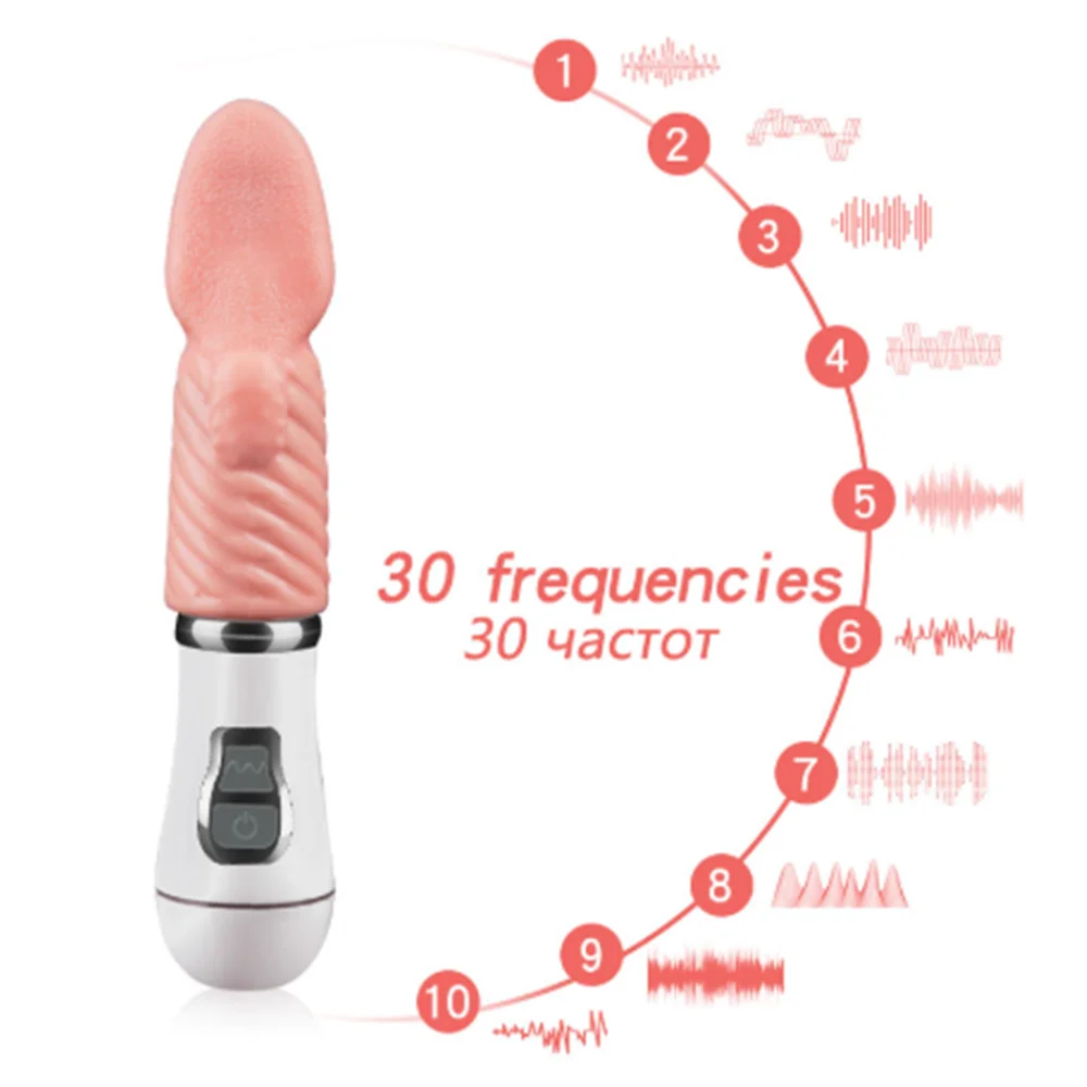 Вибрирующий язык вибратор Секс игрушки для женщин влагалищные оральный секс