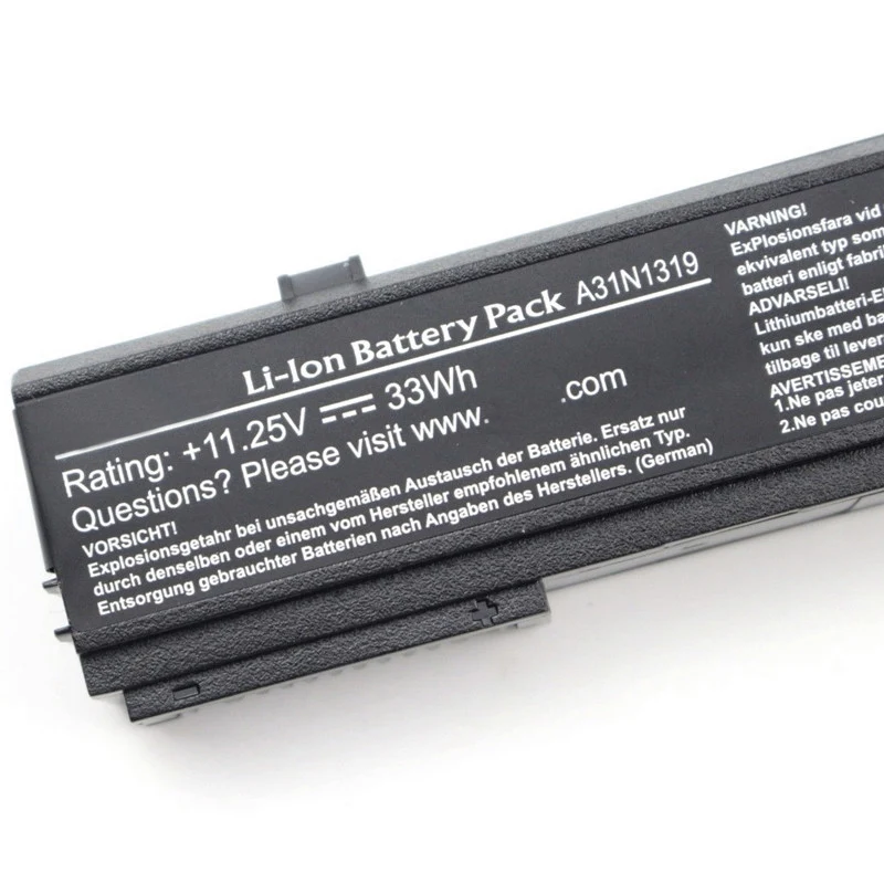 THW ноутбук Батарея A41N1308 A31N1319 для ASUS X551C X551CA X551M 0B110-00250100M X45LI9C YU12008-13007D | Компьютеры и