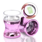 Pinkiou маникюрный салон Новинка 1 комплект 2,3 см чистый желе для дизайна ногтей штамп скребок набор силиконовый Зефир маникюрный штамп шаблон инструменты