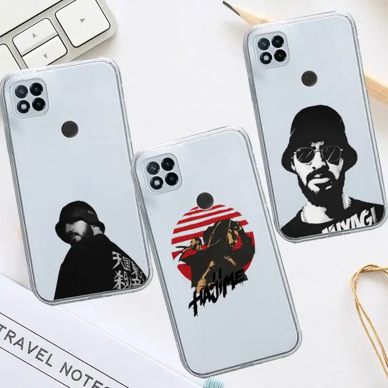 

Miyagi Andy Panda Phone Case Transparent for Xiaomi redmi note 8 9 10 11 t lite pro ultra mix 4 k40
