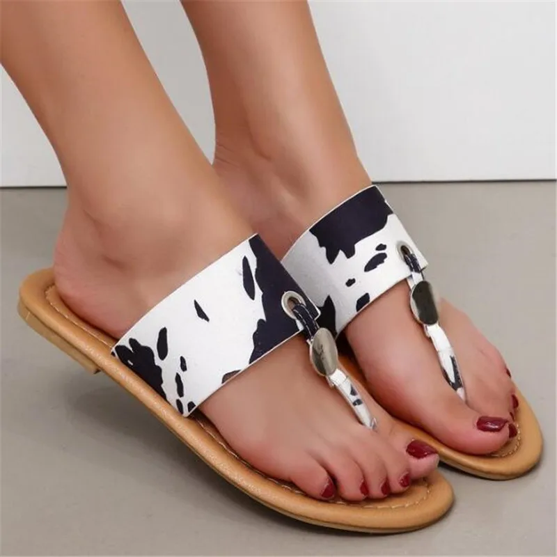 

Summer new flip-flop bottom womens slippers fashion all-match casual slope with platform women's sandals breathable women shoes
