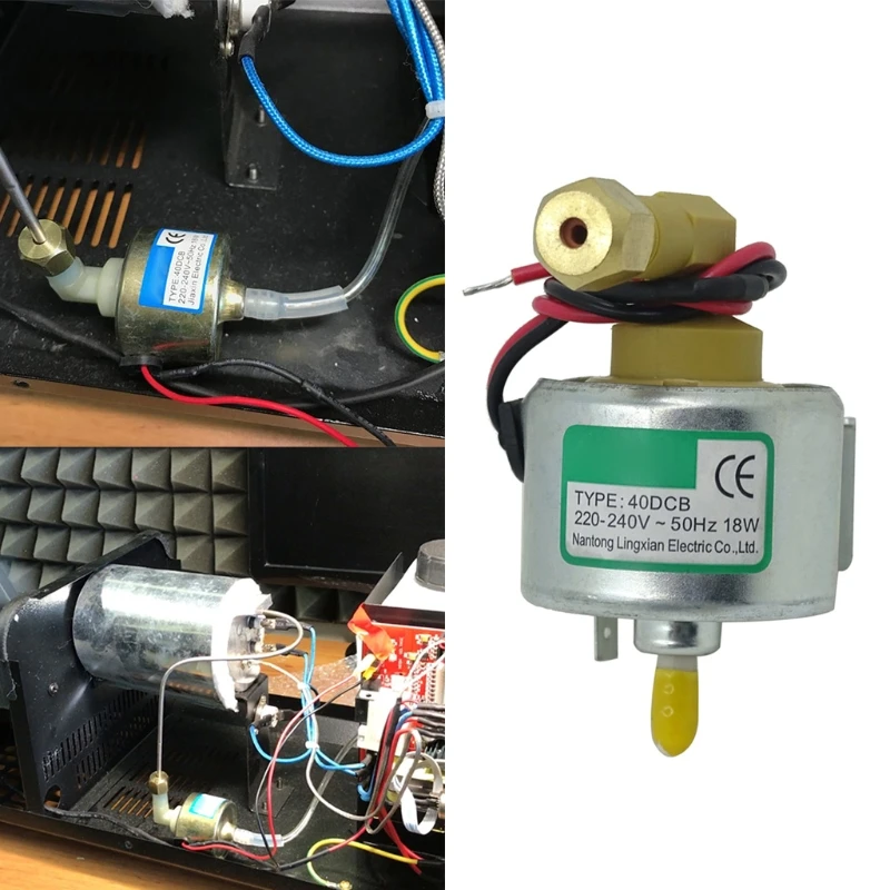 Малый электрический масляный насос 220 В 18 Вт 40 постоянного тока диджей