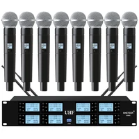 professional uhf wireless microphone system handheld microphone home karaoke school church stage microphone wireless
