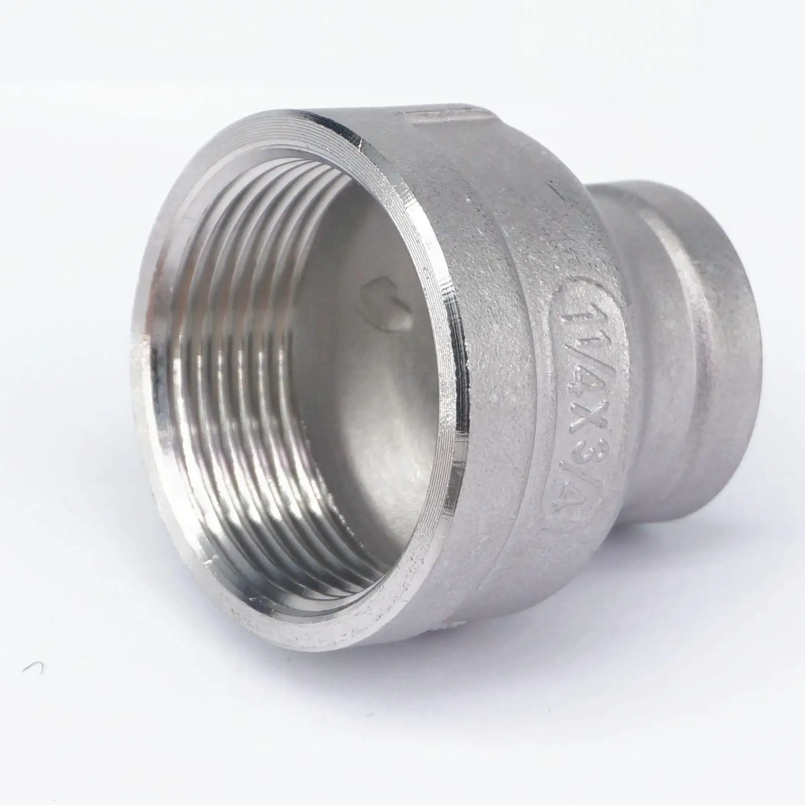 3/4 &quotBSP до 1 1/4&quot BSP Женская резьба 304 нержавеющая Steeel концентрический редуктор