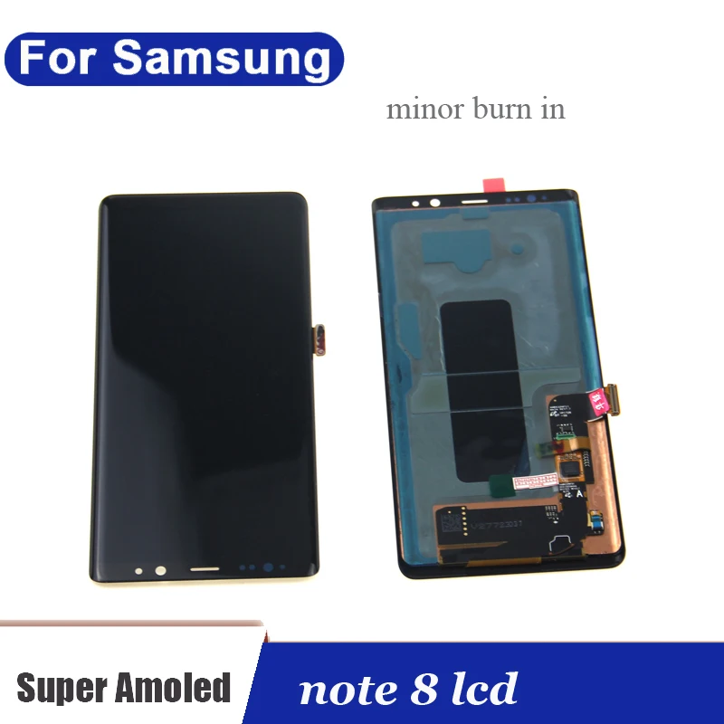 100% протестированный ЖК-дисплей 6 3 дюйма для SAMSUNG GALAXY Note 8 сменный сенсорный экран с
