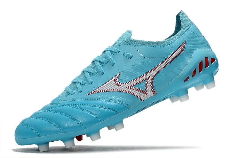 Оригинальные мужские спортивные туфли Mizuno Creation MORELIA NEO III Knitting FG уличные кроссовки