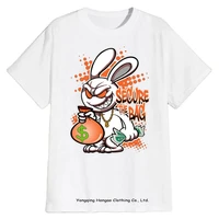 new arriving summer make graphic cotton oversized vintage woman t shirt retro hare matching printed women tees