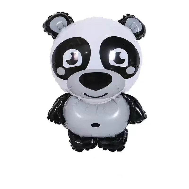 

Cartoon Animal Panda Aluminium Film Balloons For Children Birthday Party Decorated Gift Animal Cognitive Toys