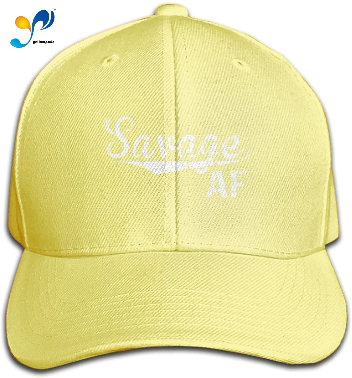 

Savage Af Classic Baseball Cap Dad Hat Adjustable Size Sandwich Cap