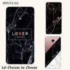 Чехол для Lenovo Vibe C Shot, Z90, P2a42, P1Ma40, P1 Pro, Turbo, A2800, A1000, A2010, A2020, A5000, с принтом, черный мраморный камень