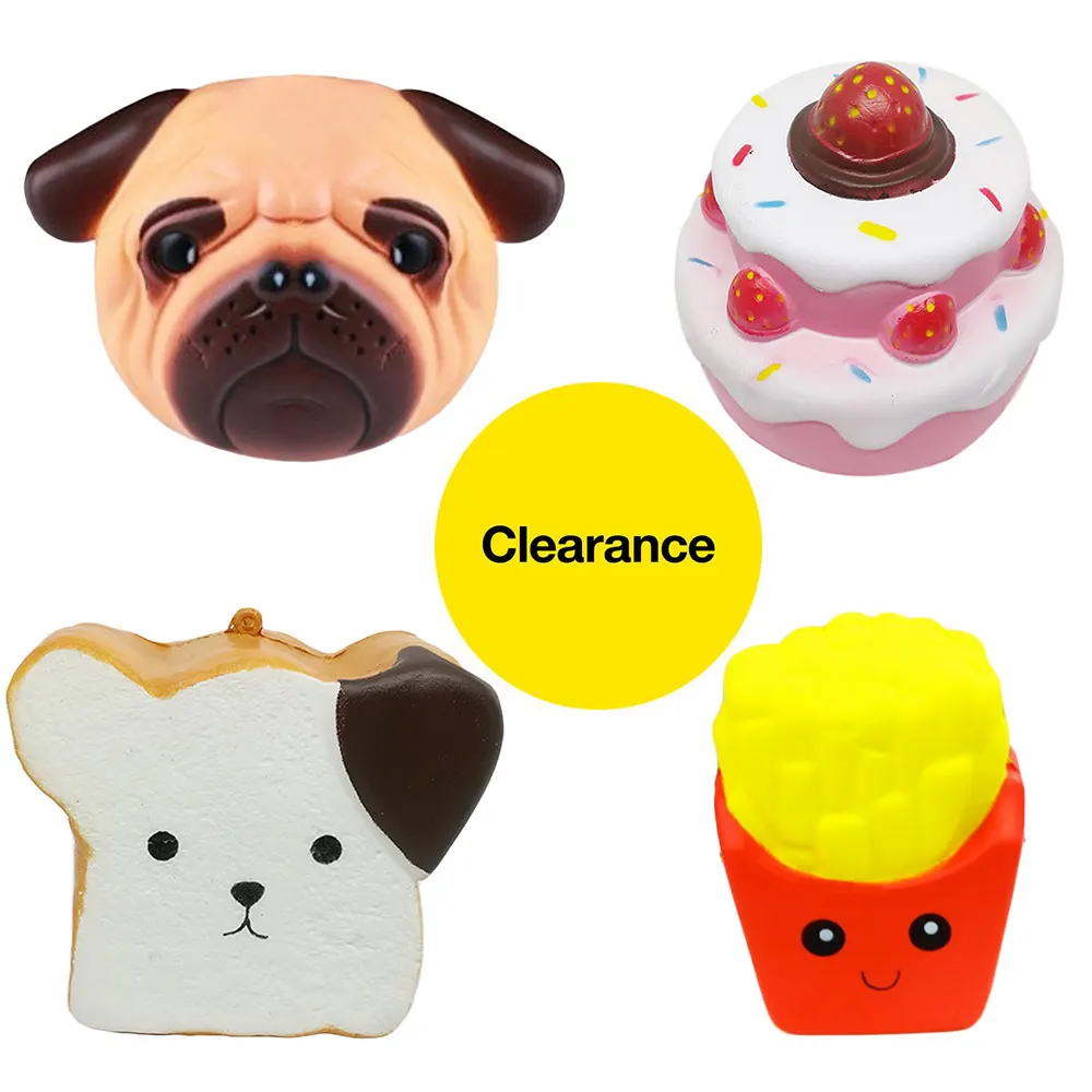 Enjoybay Милая сжимаемая антистрессовая игрушка для детей взрослых большая медленно