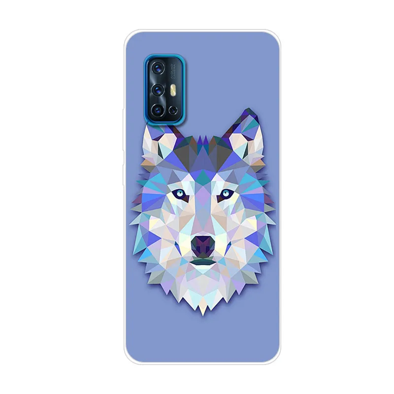 Мягкий чехол Vivo V17 6 44 дюйма мультяшный силиконовый из ТПУ задняя крышка для V 17 Neo