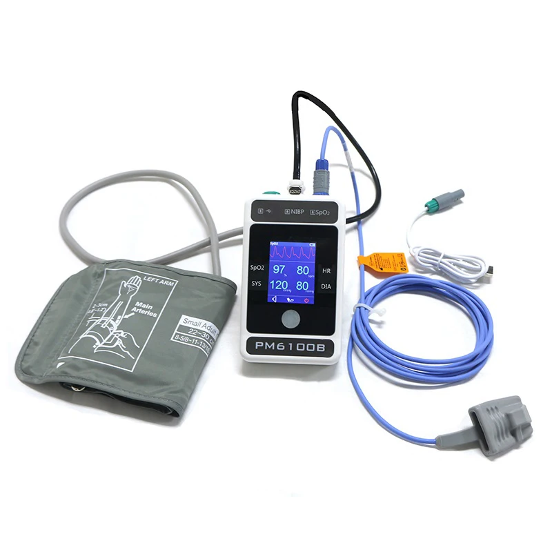 

Berry PM6100B Blood Pressure Meter Monitor with Pulse Oximeter CE Approved