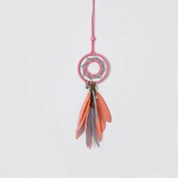 1pcs dream catcher car pendant creative car accessories feather decoration home decor wall hanging car accessories for girls