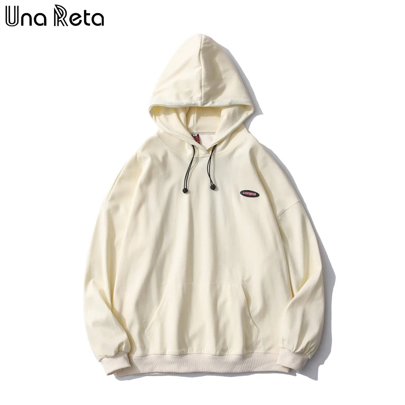 

UnaReta Hoodie Men Autumn New Men Clothing One Piece Oversized Sweatshirt Harajuku Solid Loose Skateboard Hoodies