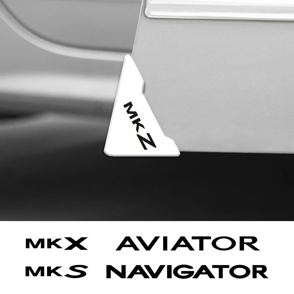 Для Lincoln MKZ AVIATOR MKX MKS NAVIGATOR MKC CONTINENTAL MKT 2 шт. Автомобильная дверная угловая крышка