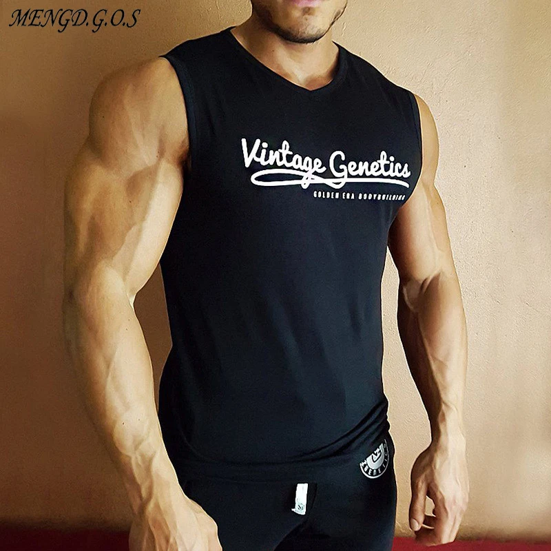 Повседневный мужской жилет 2019 высококачественный спортивный топ для бега