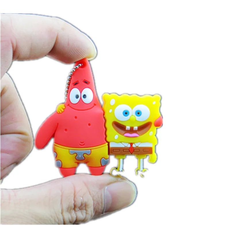 Usb флеш-накопитель Sponge Bob 256 ГБ Классическая мультяшная флешка 64 флеш-карта памяти