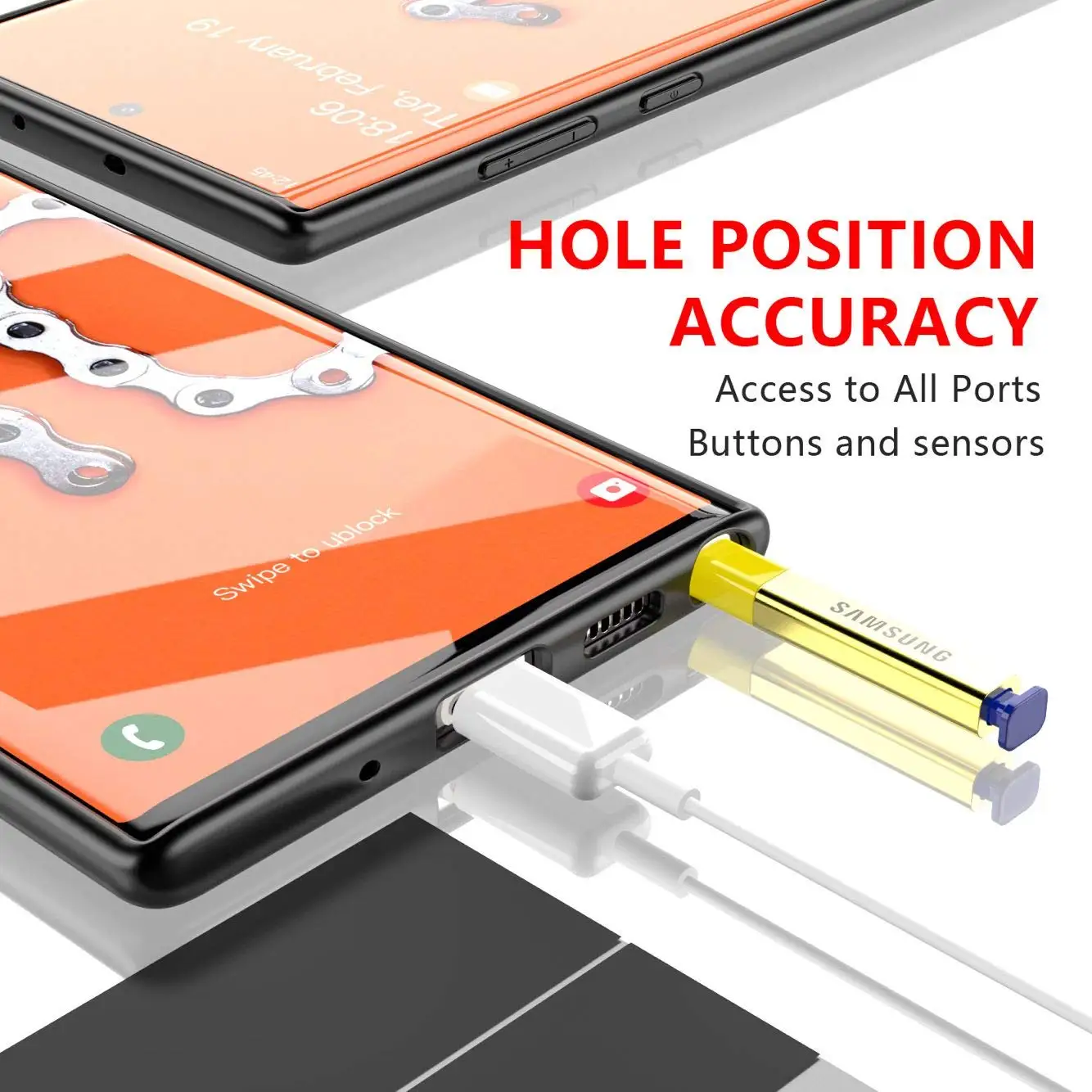 Чехол для samsung Galaxy Note 10 Plus, чехол из ТПУ с покрытием для samsung Note 10, чехол