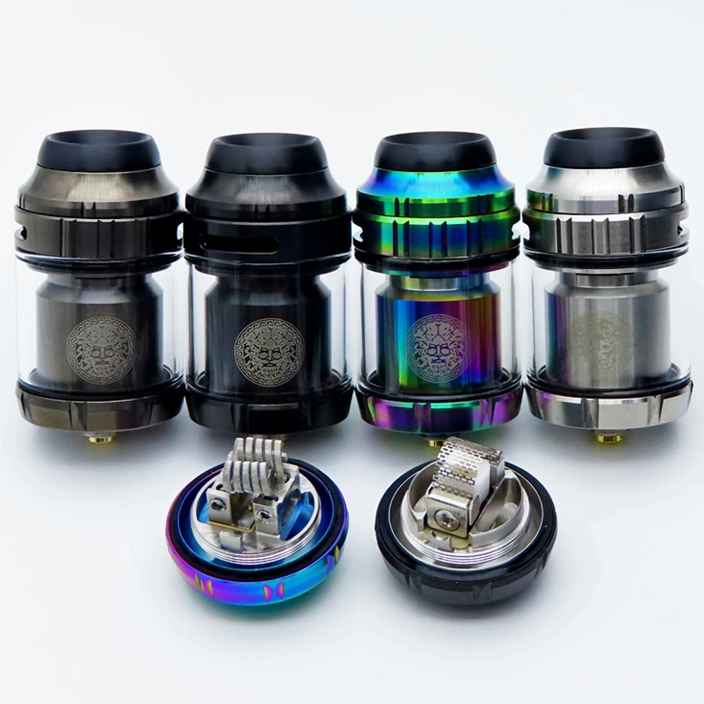 Обслуживаемый капающий атомайзер ZHISHUO Zeus RTA Mesh X с верхним регулируемым потоком