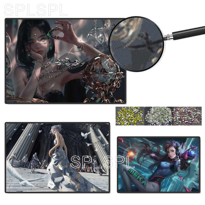 

Diamond Painting Anime Figure Fame Square Diamond Round Diamond Decoration Customizable Wall Art Decoration for Living Room