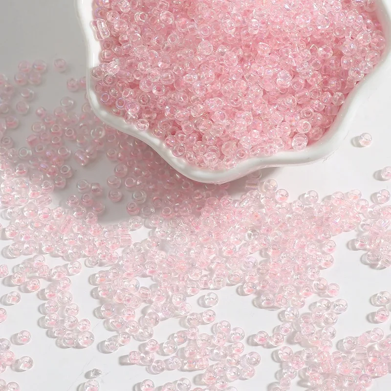 

Hot 2-4mm 150-1000pcs Mix Color Small Czech Crystal Glass Seed Beads Loose Spacer Beads For Kids DIY Jewelry Making Accessories