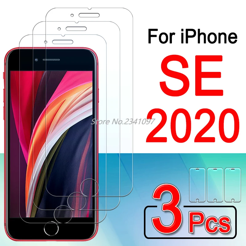 Защитное стекло для Iphone Se 2 закаленное 2021 Se2 Se2021 1 3 шт.|Защитные стёкла и плёнки