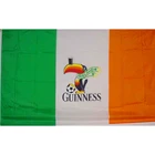 Флаг ирландской Гиннесса для пива, 3x5 футов, баннер 100D, 150x90 см, полиэстер, латунные втулки, флаг на заказ