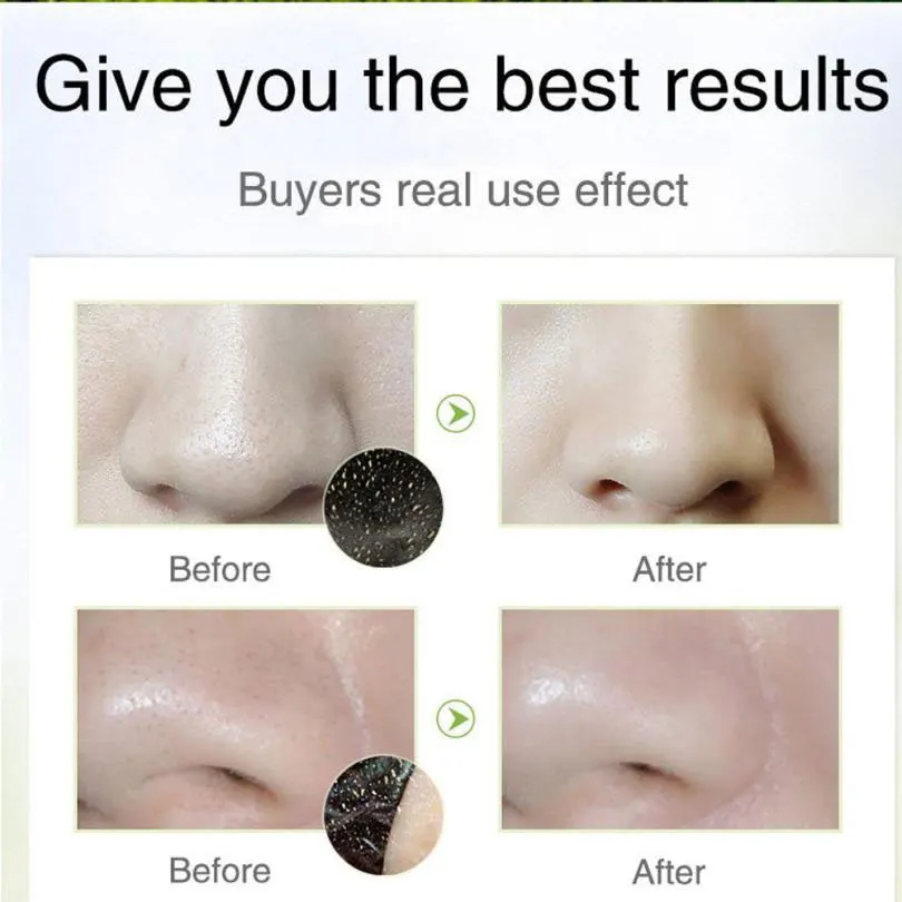 Отшелушивающая Маска из бамбукового угля Очищающий поры Отбеливающая