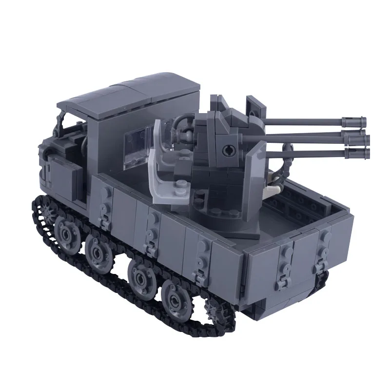 MOC WW2 Germany Military Cannon Arms Building Block Army Parts Soldier Figures Accessories Gun Weapon Bricks Children Toys | Игрушки и