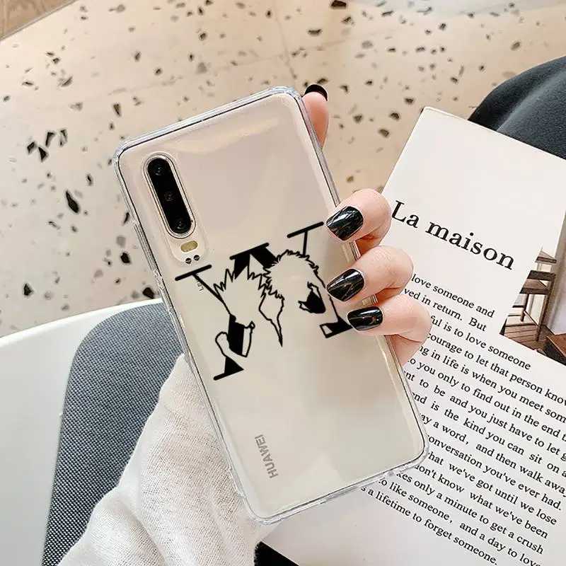 

hunter x hunter Phone Case Transparent for Samsung A71 S9 10 20 HUAWEI p30 40 honor 10i 8x xiaomi note 8 Pro 10t 11