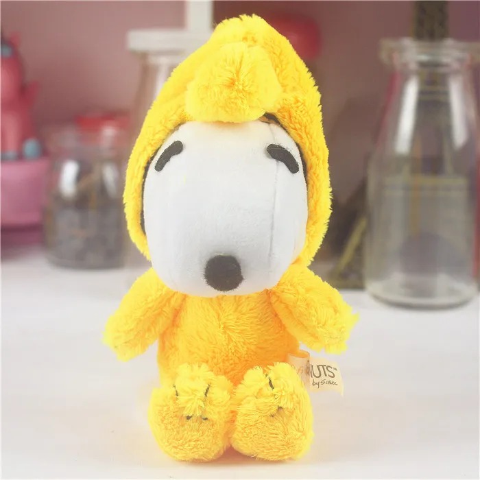 Мультяшная плюшевая игрушка Snoopy милая кукла щенок подвеска Чарли Браун в сумку |