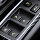 LEEPEE Автомобильная дверь окно Лифт окно кнопка наклейка для автомобильного стайлинга светящийся стикер автомобиля для Mitsubishi ASX Outlander 2013 2016 201