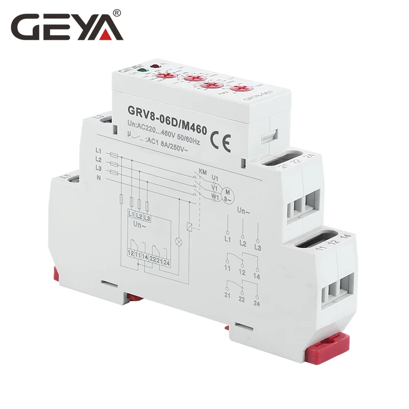 GEYA GRV8 06 реле управления напряжением с 6 функциями Регулируемое напряжение
