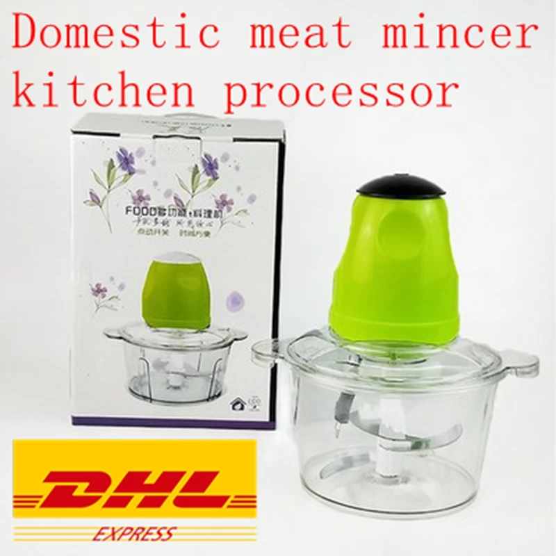 

Meat Grinder Chopper Electric Automatic Mincing Machine High-quality Household Grinder Food Processor Blender 2L