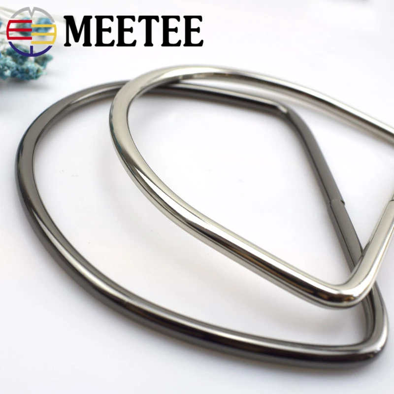 Meetee 11 см металлическая ручка для сумки Замена DIY рамка плечевая изготовления