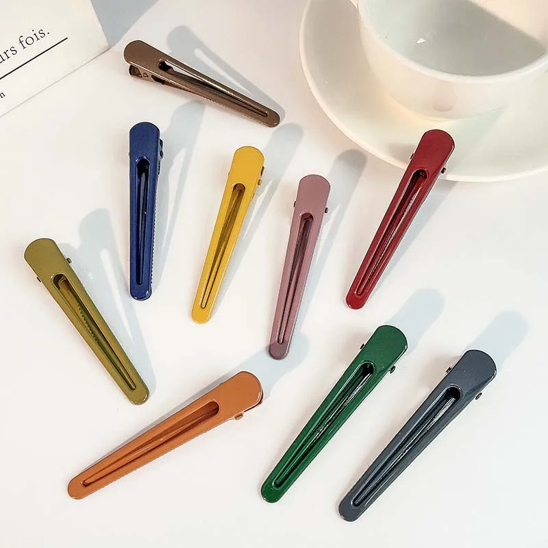 

Women Fashion Hair Clips Colorful Geometric Vintage Hairpins Barrettes Hair Accessories Styling Tools