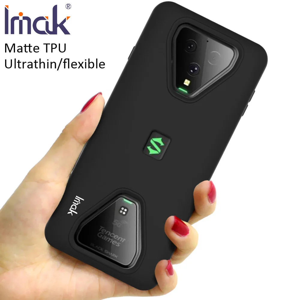 Матовый Силиконовый чехол imak Для BlackShark 3 Black Shark Pro мягкий гелевый тонкий защитный