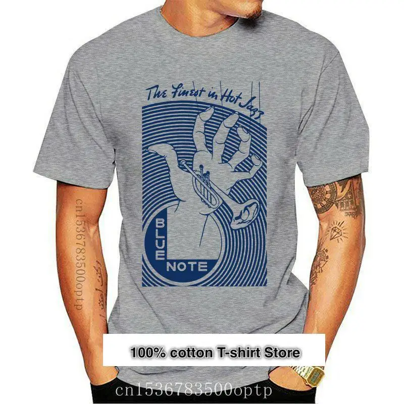 

Camiseta de BLUE NOTE, самый лучший в мире для мужчин, camisa с принтом в виде буквы Jazz, новая