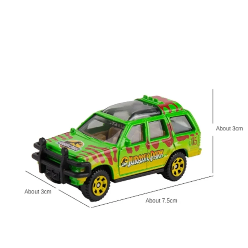 Mattel Matchbox 1:64 мир Юрского периода фильм автомобиль из сплава той же модели 5
