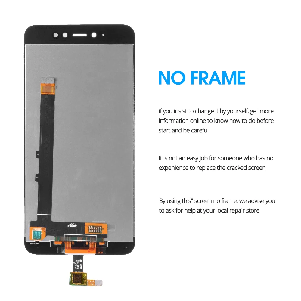 Новый ЖК-дисплей 100% года для XIAOMI Redmi Note 5A / Prime сенсорный экран с дигитайзером и