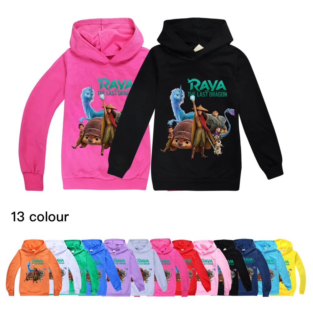 

Popular cartoon Raya and The Last Dragon Raya 3D printed hoodie men/women hooded sweatshirt fashion Long Sleeve Teenage Pullover