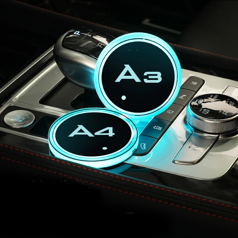 Для Audi A3 A4 A5 A6 A7 A8 Q3 Q5 Q7 Q8 светодиодный автомобиль многоцветный атмосферу