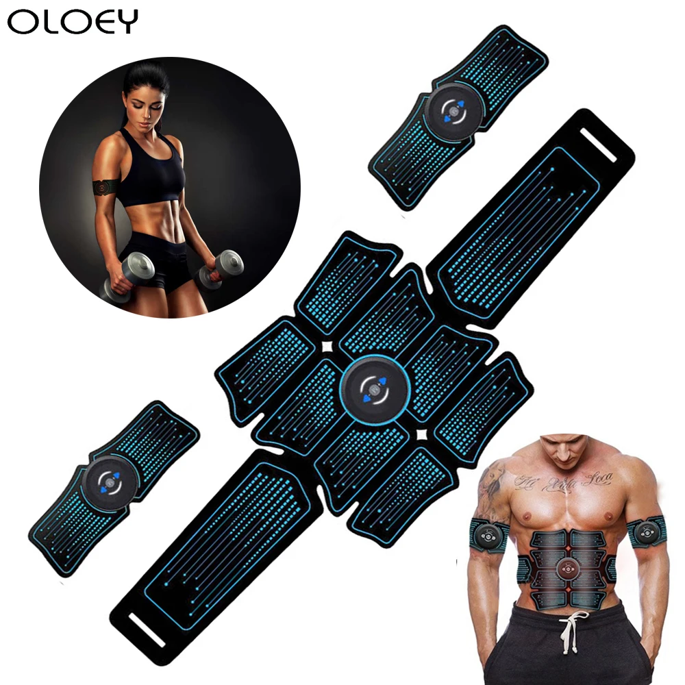 Зарядка через USB Электро стимулятор мышц брюшной полости электростимулятор