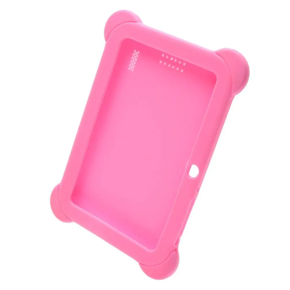 Универсальный силиконовый гелевый резиновый противоударный чехол для планшета