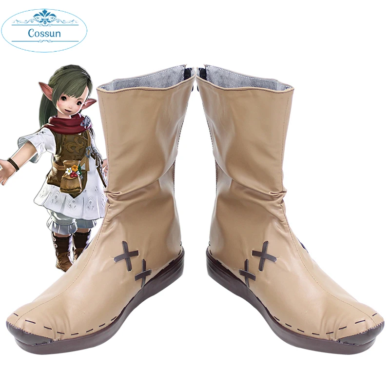 

Семейный костюм для косплея эллафелл, бежевый костюм для Хэллоуина