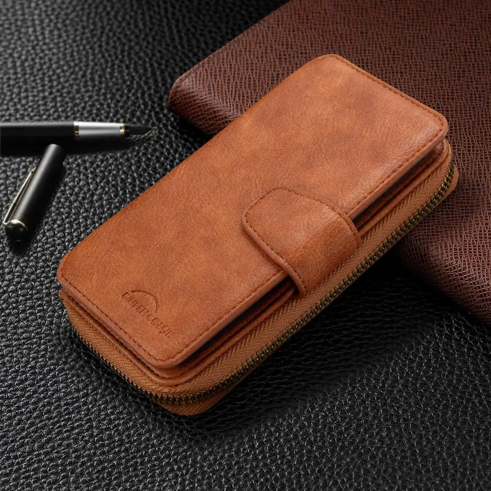 Чехол для телефона с несколькими отделениями карт Samsung Galaxy S10 Plus Роскошный