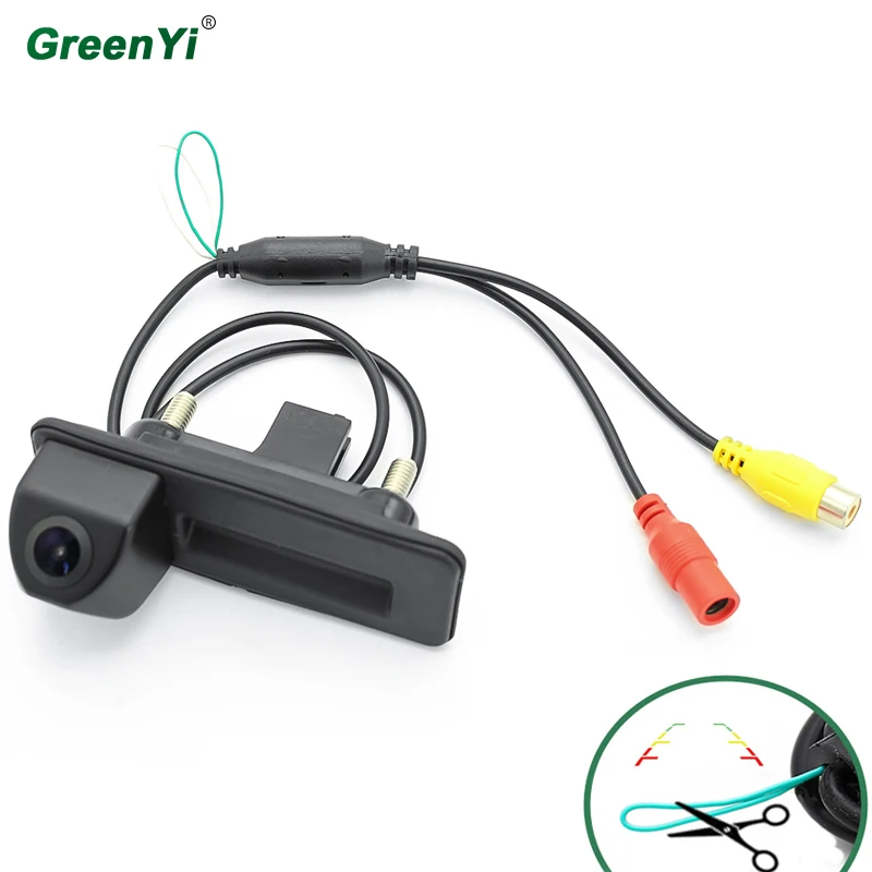 Автомобильная камера заднего вида ночного видения автомобильная ручка