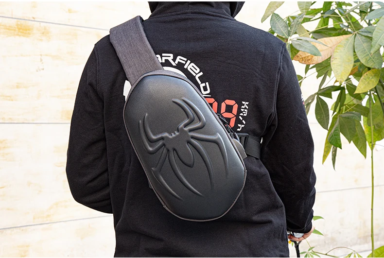 Мотоциклетный рюкзак SFK нагрудная сумка из углеродного волокна для мужчин и