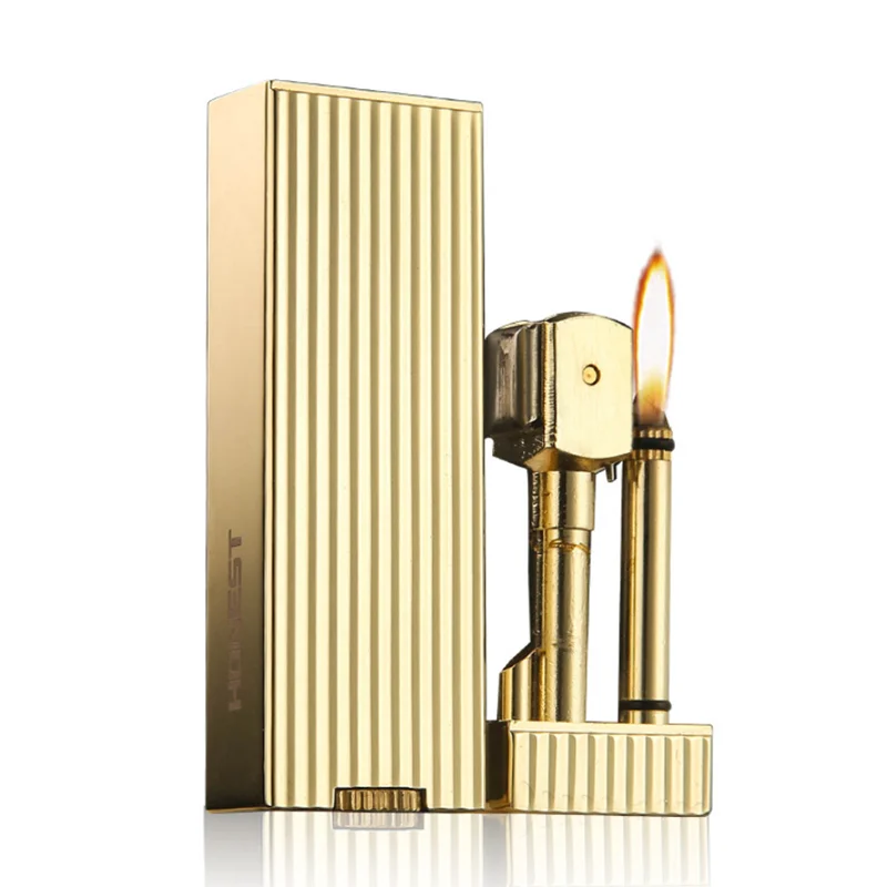 

Chinese brand honest creative pull ignition kerosene lighter nostalgic mechanical gasoline lighter smoking gift